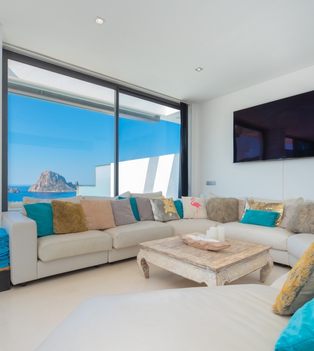 Resa Estate Ibiza for sale townhouse cala Carbo es Vedra living 4.jpg
